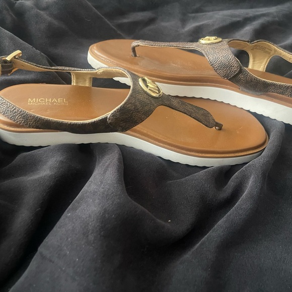Michael Kors sandals brown - Picture 3 of 5